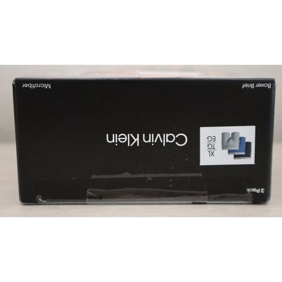 Calvin Klein NP2852-050 Men's Sz XL Multicolor Microfiber Boxer Briefs, 3-Pack - Picture 4 of 4